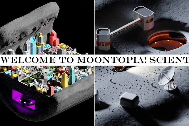 Welcome to Moontopia! Scientist predicts what cities will look like on the moon