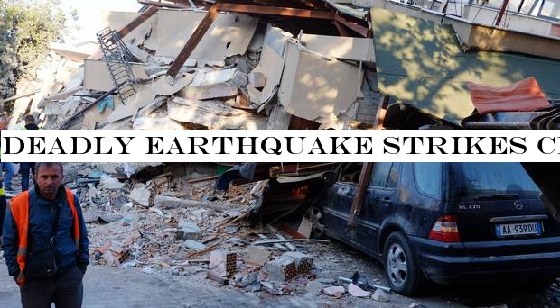 Deadly earthquake strikes close to Albanian capital