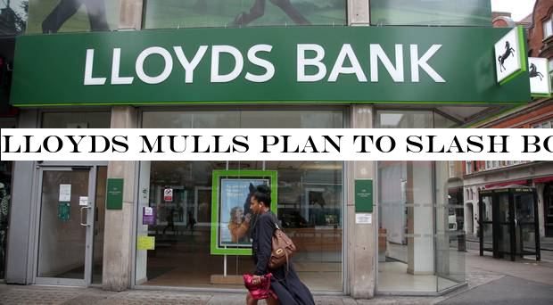 Lloyds mulls plan to slash bosspension