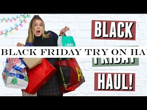 Black Friday Try On Haul 2019! (feeling cute, curvy -caffeinated af)