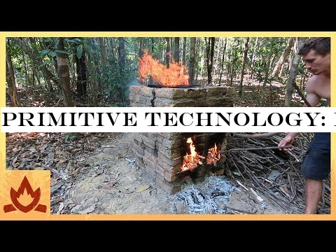 Primitive Technology: Brick Firing Kiln