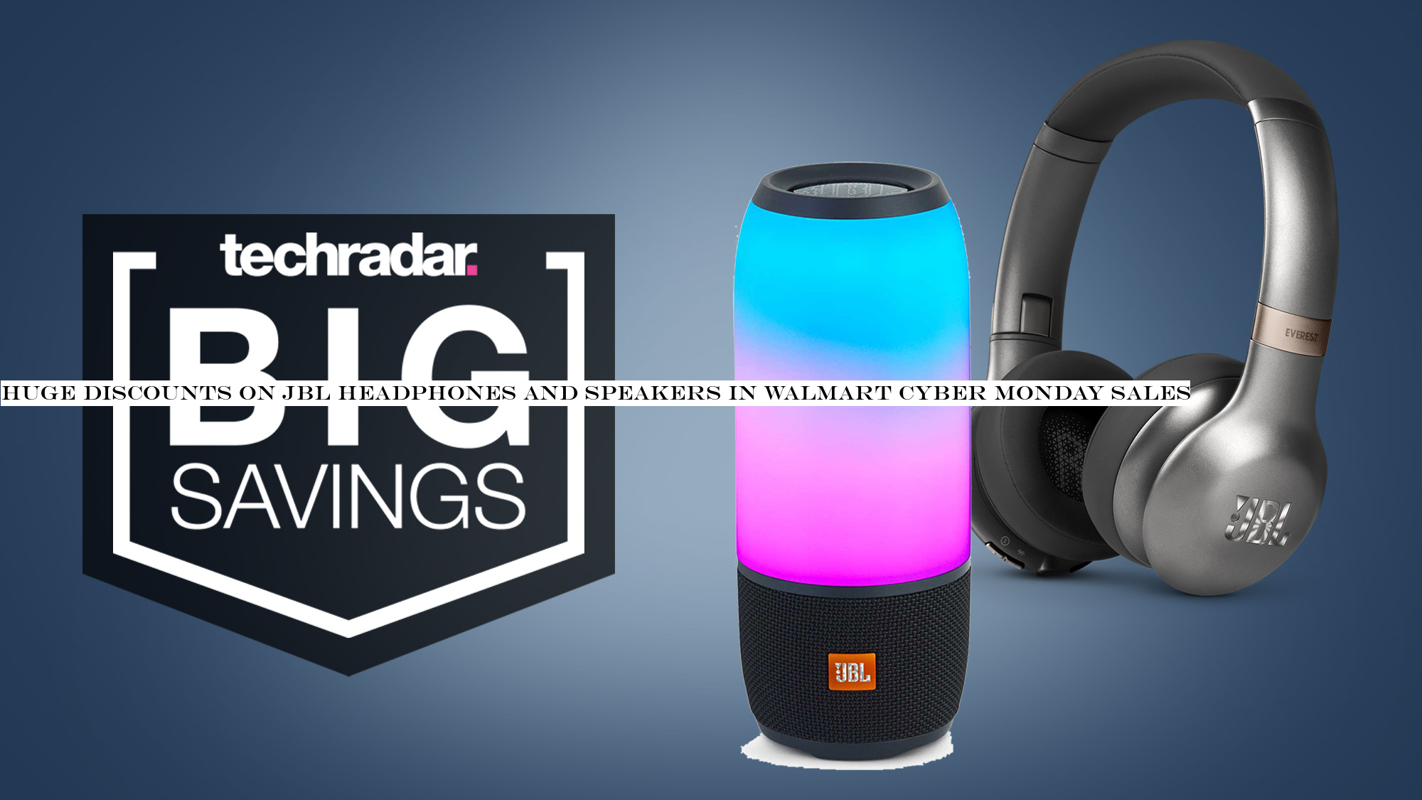 Huge discounts on JBL headphones and speakers in Walmart Cyber Monday sales