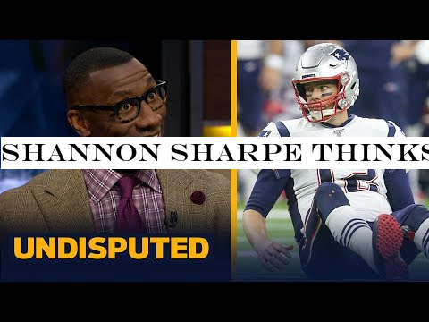 Shannon Sharpe thinks Tom Brady's mediocre play is holding the Patriots back | NFL | UNDISPUTED