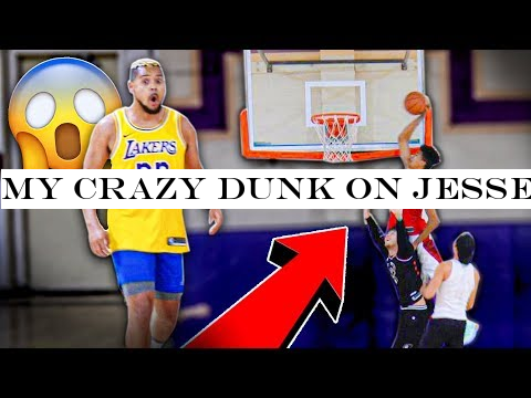 MY CRAZY DUNK ON JESSER! First 2HYPE Hoop Session! 3 VS 3 BASKETBALL