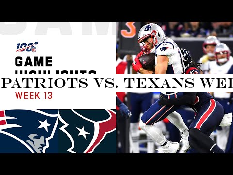 Patriots vs. Texans Week 13 Highlights | NFL 2019