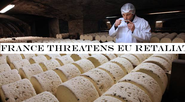 France threatens EU retaliation over US plan for tariffs on cheese and Champagne