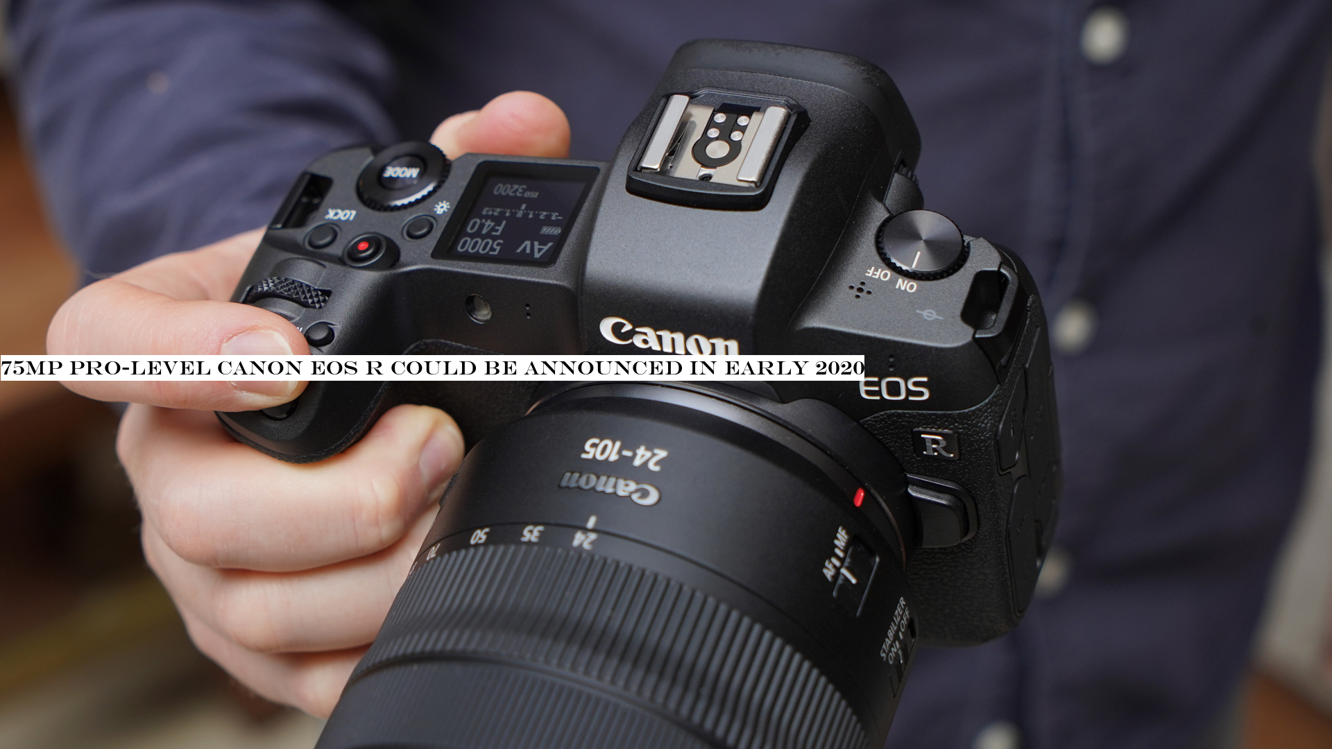 75MP pro-level Canon EOS R could be announced in early 2020