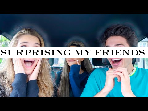 Surprising my Friends with Ariana Grande!? (Pranking ALL my Friends) | Brent Rivera