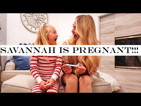 Savannah Is Pregnant!!! Finding Out With 6 Year Old Daughter!