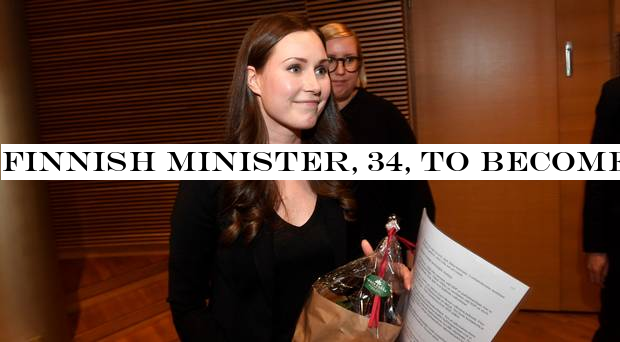 Finnish minister, 34, to become youngest PM