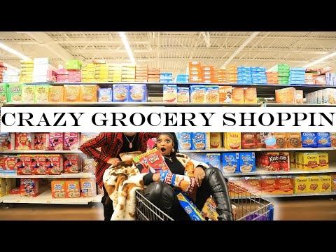 CRAZY GROCERY SHOPPING CHRONICLES WITH DK4L | VLOGMAS DAY 9