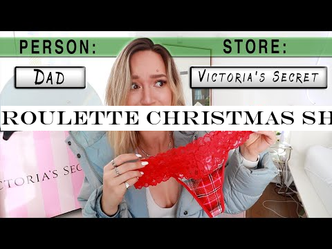 Roulette Christmas Shopping Challenge! Alisha Marie