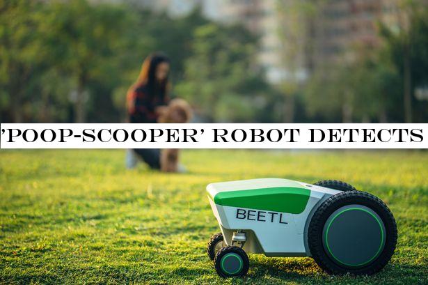 'Poop-Scooper' robot detects and cleans up your dog's mess in the garden