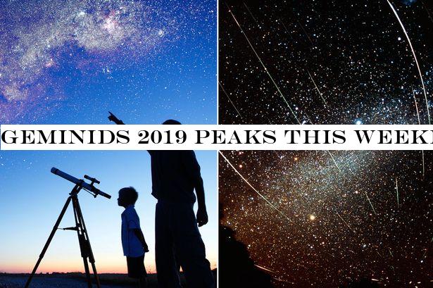 Geminids 2019 peaks this weekend - how to see the 'King of Meteor Showers'