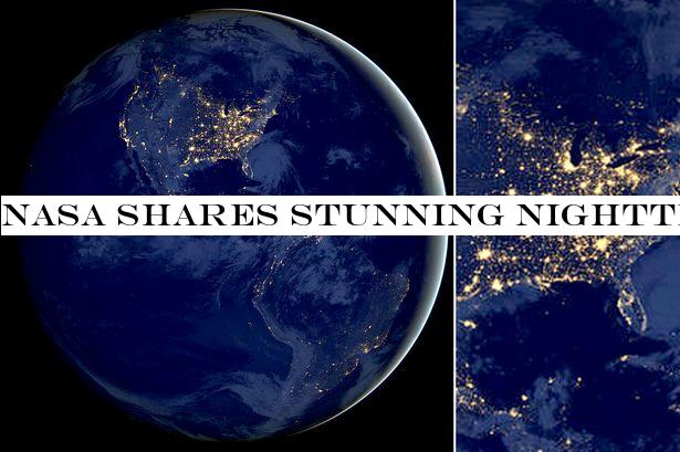 NASA shares stunning nighttime photo of the Americas seen from space