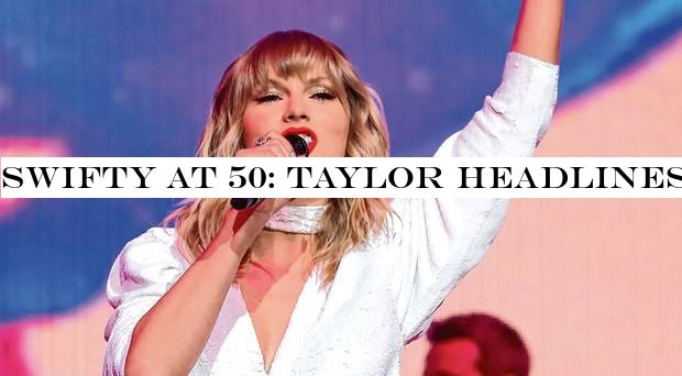 Swifty at 50: Taylor headlines historic Glastonbury