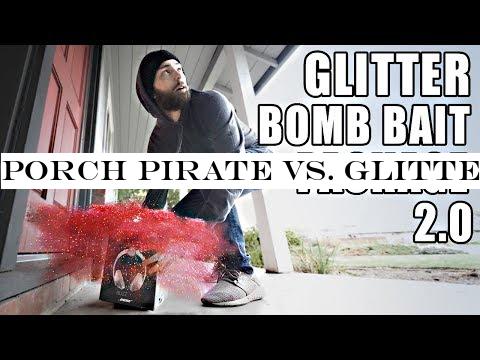 Porch Pirate vs. Glitter Bomb Trap 2.0