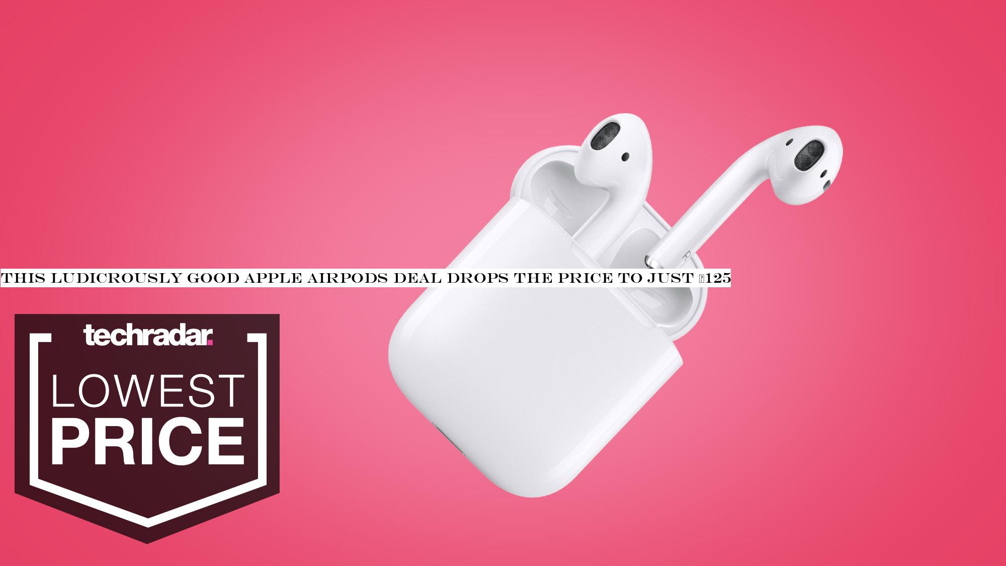 This ludicrously good Apple AirPods deal drops the price to just £125