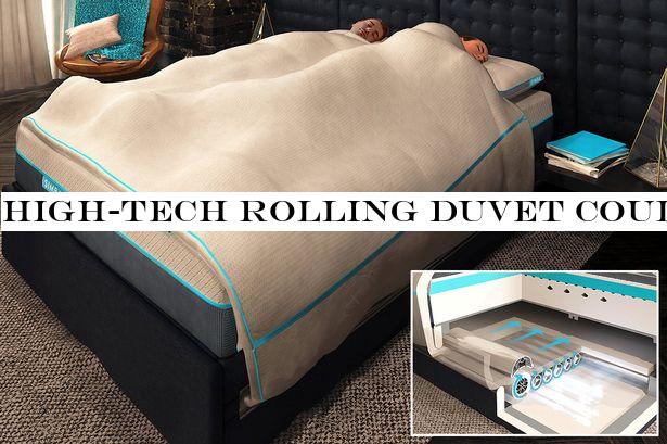 High-tech rolling duvet could mean fights over the bed cover become a thing of the past