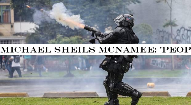 Michael Sheils McNamee: 'People are seeing maybe the solution is not peace'