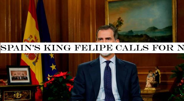 SpainKing Felipe calls for national unity in Christmas Eve address