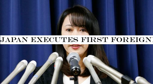 Japan executes first foreigner in 10 years