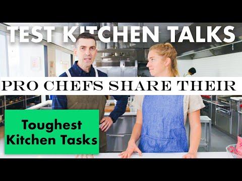 Pro Chefs Share Their Hardest Cooking Tasks | Test Kitchen Talks | Bon App eacute;tit