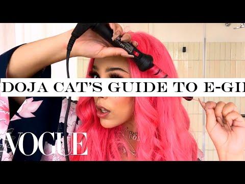 Doja Cat's Guide to E-Girl Beauty | Beauty Secrets | Vogue