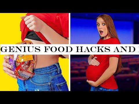 GENIUS FOOD HACKS AND FUNNY TRICKS || DIY Food Tips and Life Hacks by 123 GO!