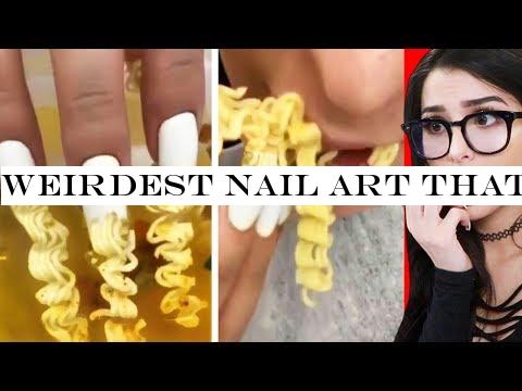 Weirdest NAIL ART that should NOT Exist