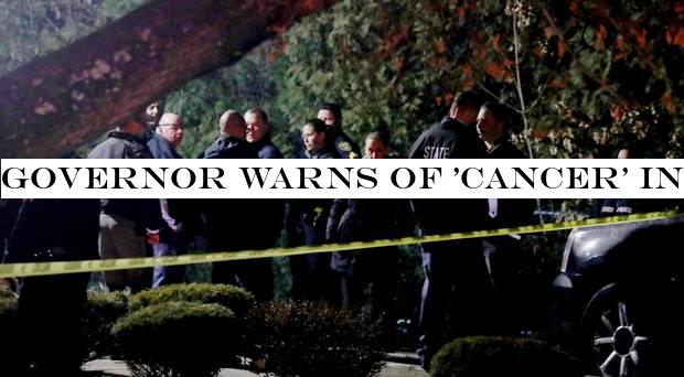 Governor warns of 'cancer' in US politics after stabbing at rabbi's home