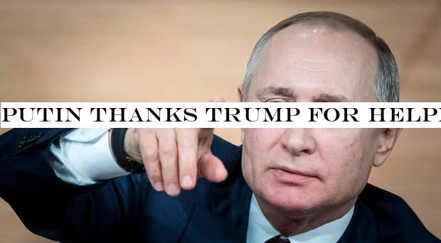 Putin thanks Trump for helping foil terrorist acts in Russia