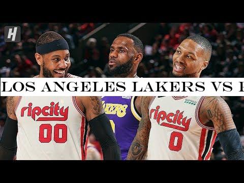 Los Angeles Lakers vs Portland Trail Blazers - Full Highlights | December 28 | 2019-20 NBA Season