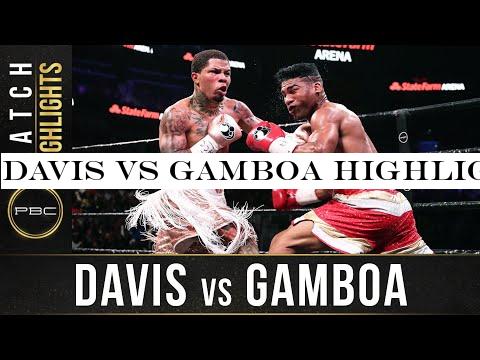 Davis vs Gamboa HIGHLIGHTS: December 28, 2019 - PBC on Showtime