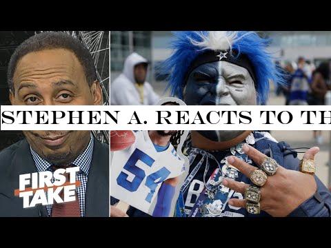 Stephen A. reacts to the Cowboys  8-8 season | First Take