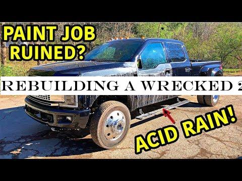 Rebuilding A Wrecked 2019 Ford F-450 Platinum Part 10