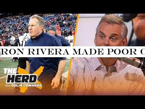 Ron Rivera made poor choice in choosing Redskins, Patriots' system is aging rapidly | NFL | THE HERD