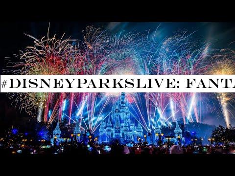 #DisneyParksLIVE: Fantasy In The Sky - New Years Eve Fireworks 2020 | Walt Disney World