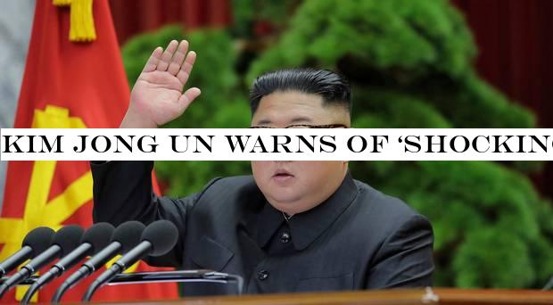 Kim Jong Un warns of ‘shocking& action in the face of US pressure