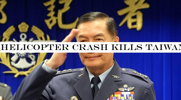 Helicopter crash kills Taiwantop military officer and 7 others