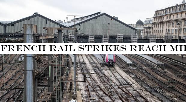 French rail strikes reach milestone with 29th day of walkouts