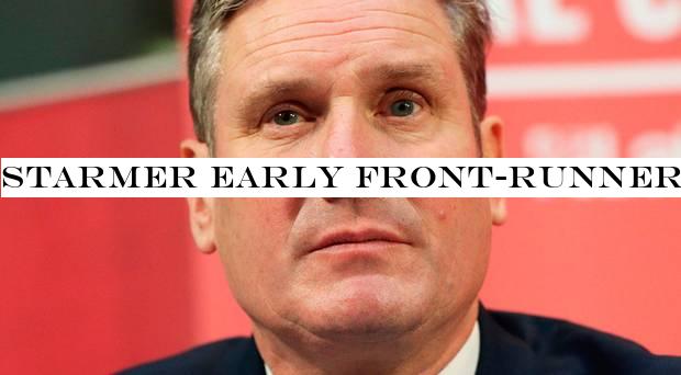 Starmer early front-runner to replace Labour leader Corbyn