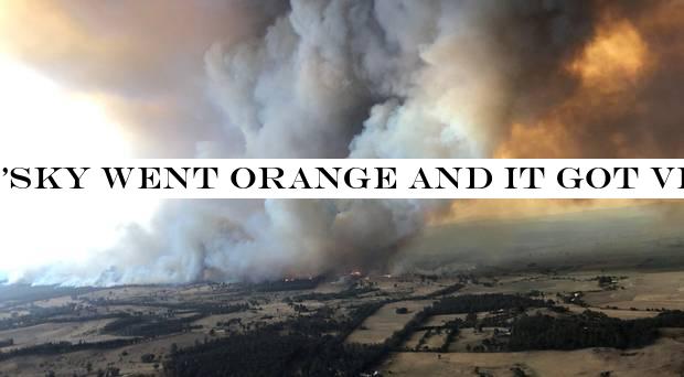 'Sky went orange and it got very scary' - Irish dad trapped by raging Australian bushfires