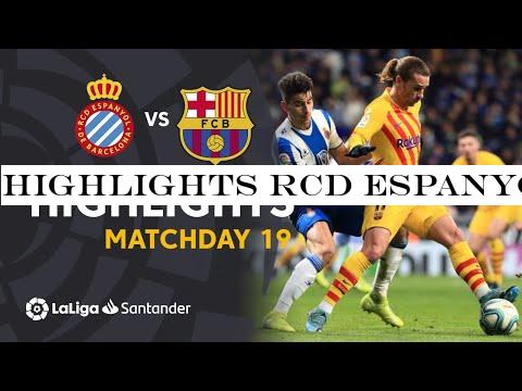 Highlights RCD Espanyol vs FC Barcelona (2-2)