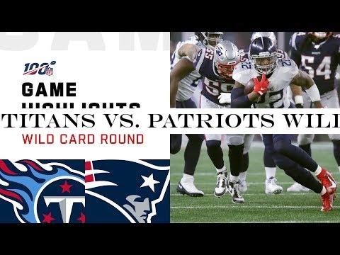 Titans vs. Patriots Wild Card Round Highlights | NFL 2019 Playoffs