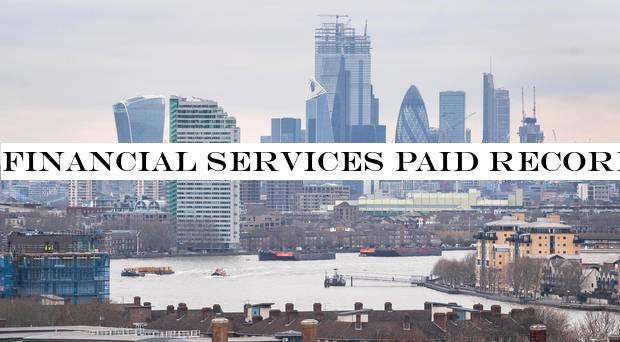 Financial services paid record-breaking £75.5bn in taxes & report