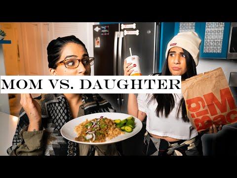 Mom Vs. Daughter