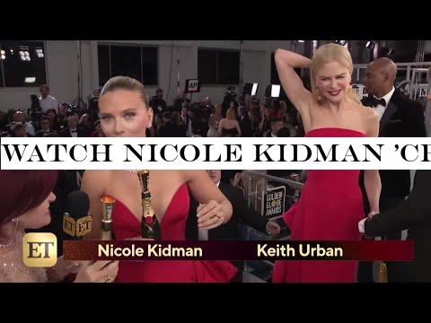 Watch Nicole Kidman 'CRASH' Scarlett Johansson's Interview! | Golden Globes 2020