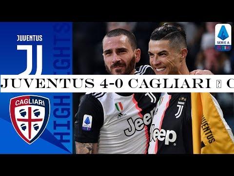 Juventus 4-0 Cagliari | CR7 scores his first Serie A hat-trick as Juve beat Cagliari | Serie A TIM