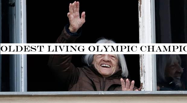 Oldest living Olympic champion turns 99